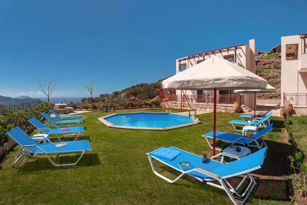 Triopetra Luxury Villas Fournou Lago Kültér fotó
